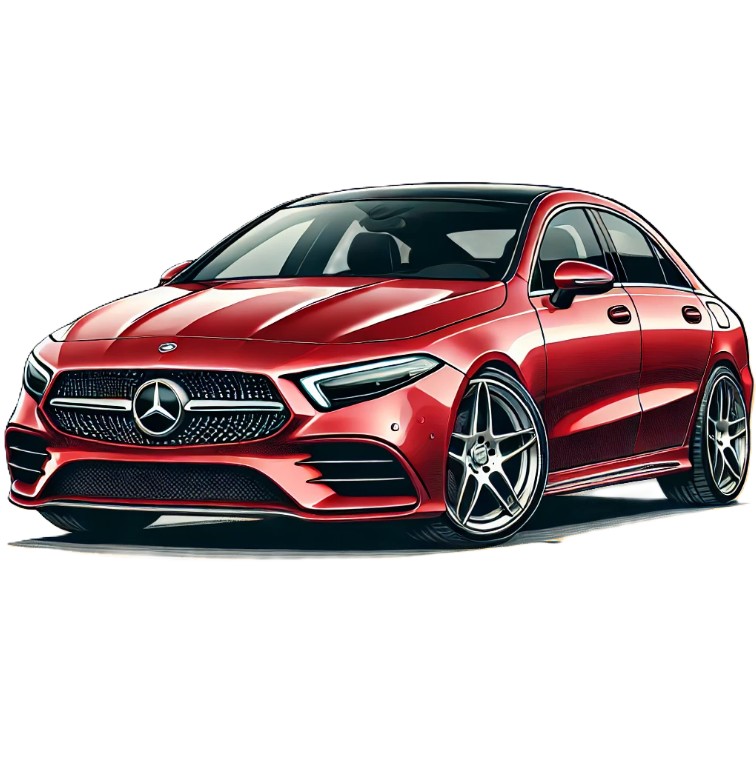 Voiture rouge de haute qualité - Pièces détachées pour véhicules légers